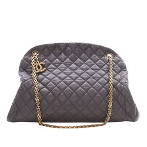 Pre-Loved Chanel Large Aged Calfskin Just Mademoiselle Bowling Bag